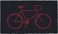 The Red Bike Vinyl Coir Doormat
