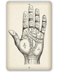 Vintage Palm Reading - Metal Sign