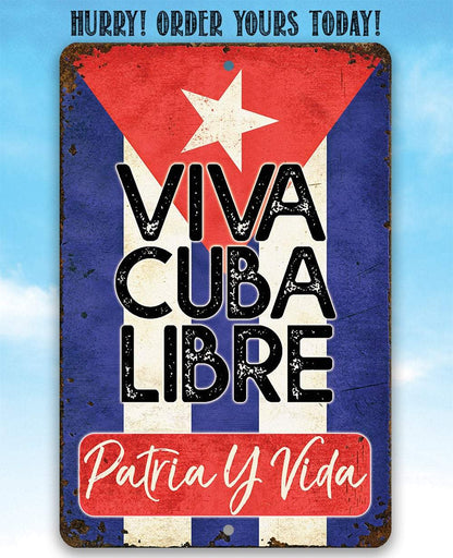 Viva Cuba Libre - Metal Sign