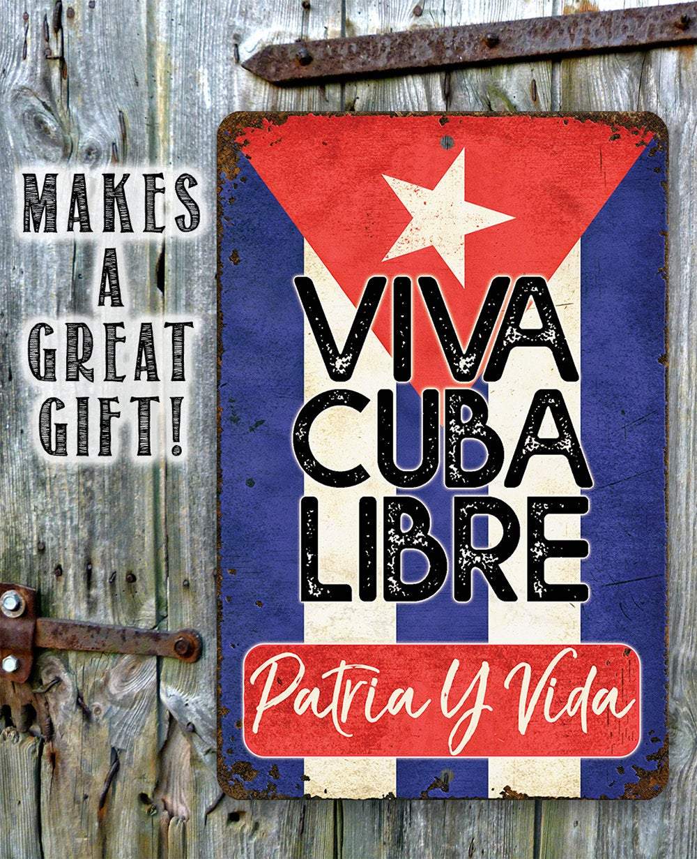 Viva Cuba Libre - Metal Sign