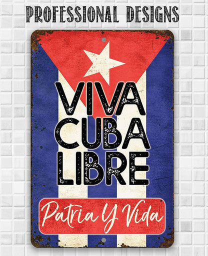 Viva Cuba Libre - Metal Sign