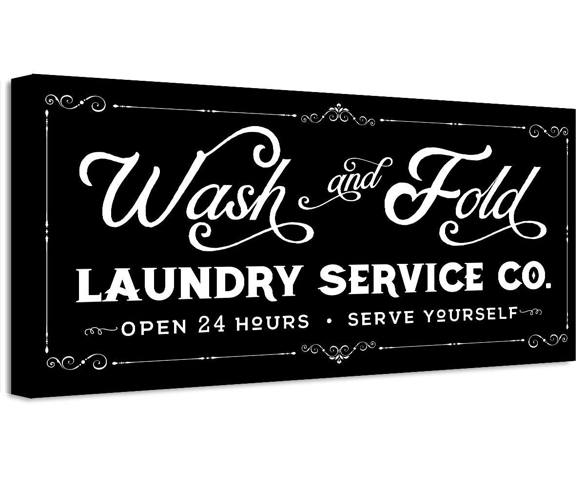 Wash and Fold Laundry - Canvas