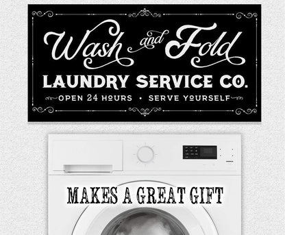 Wash and Fold Laundry - Canvas