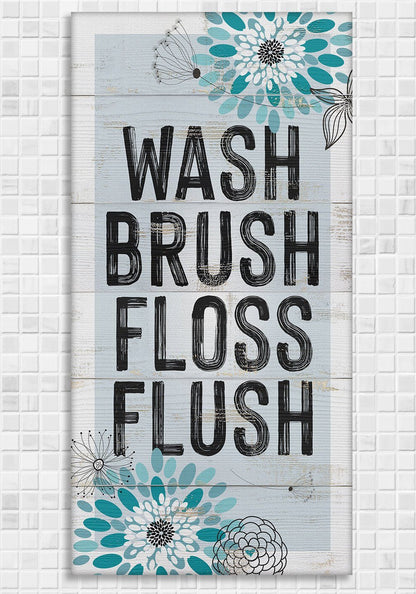 Wash Brush Floss - Canvas