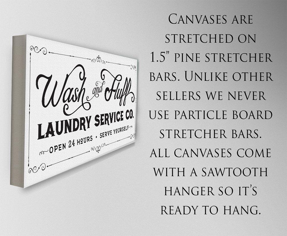 Wash & Fluff Laundry - Canvas