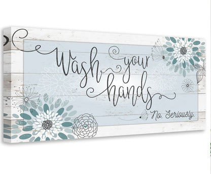 Wash Your Hands - Canvas