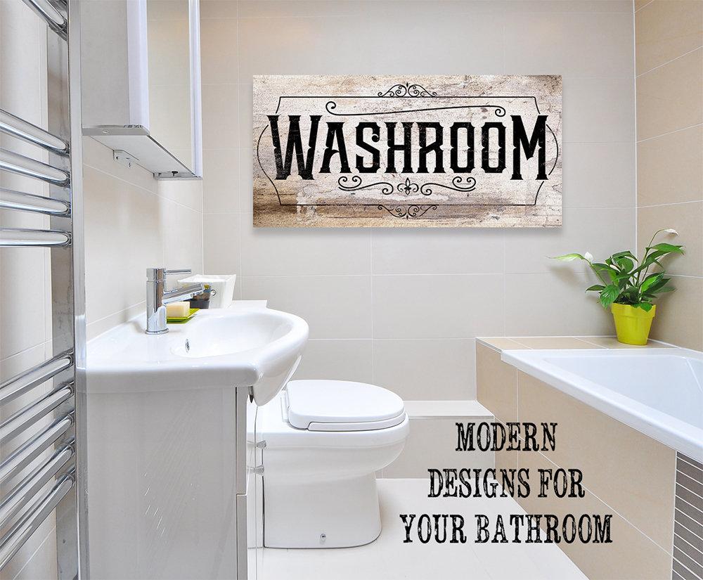 Washroom - Canvas