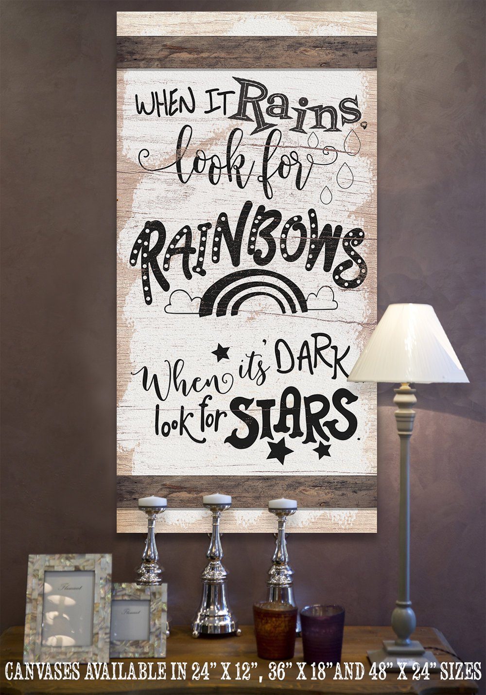When It Rains - Canvas