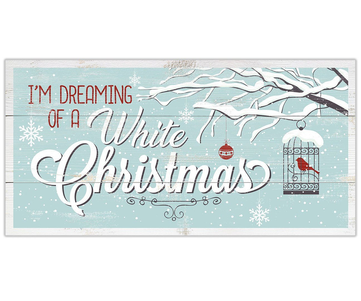 White Christmas - Canvas