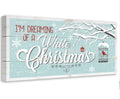 White Christmas - Canvas