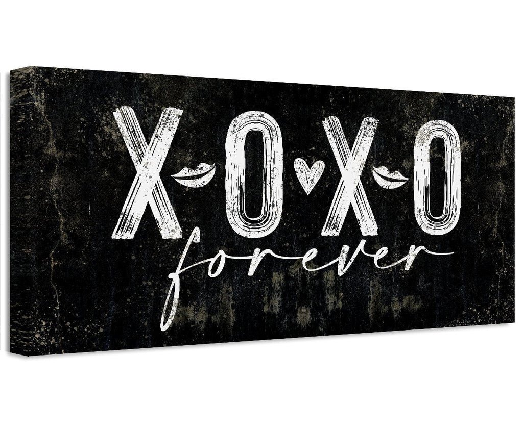 XOXO Hugs and Kisses - Canvas