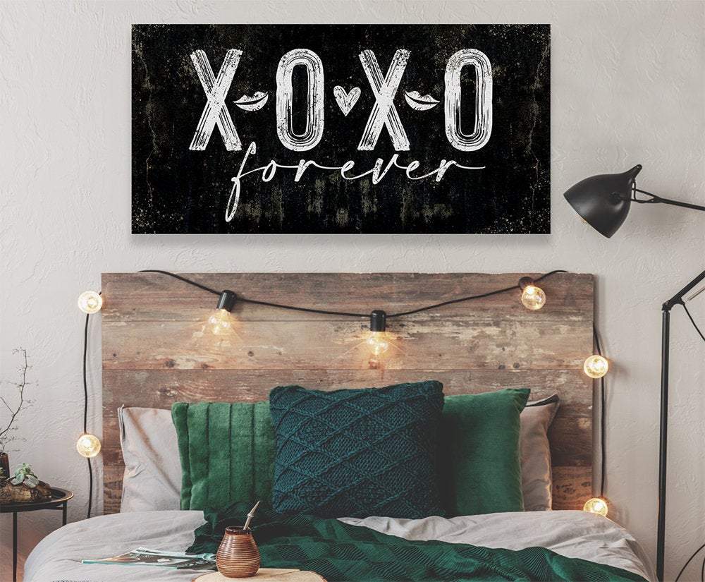 XOXO Hugs and Kisses - Canvas