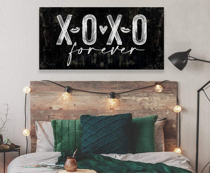 XOXO Hugs and Kisses - Canvas
