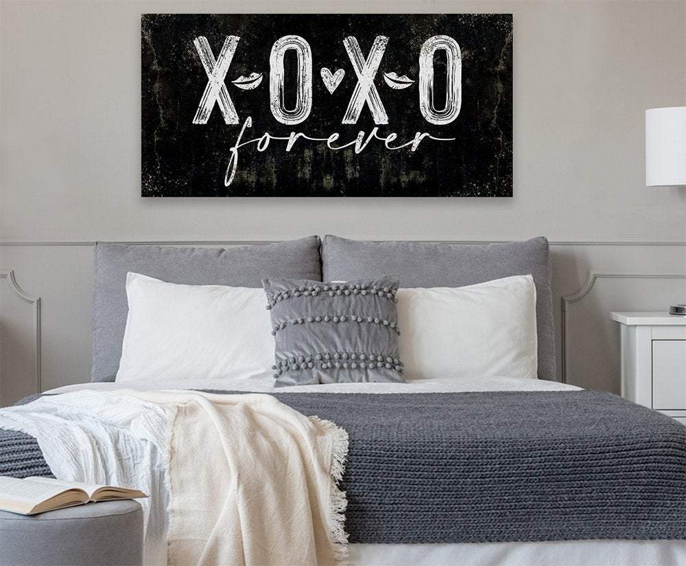 XOXO Hugs and Kisses - Canvas