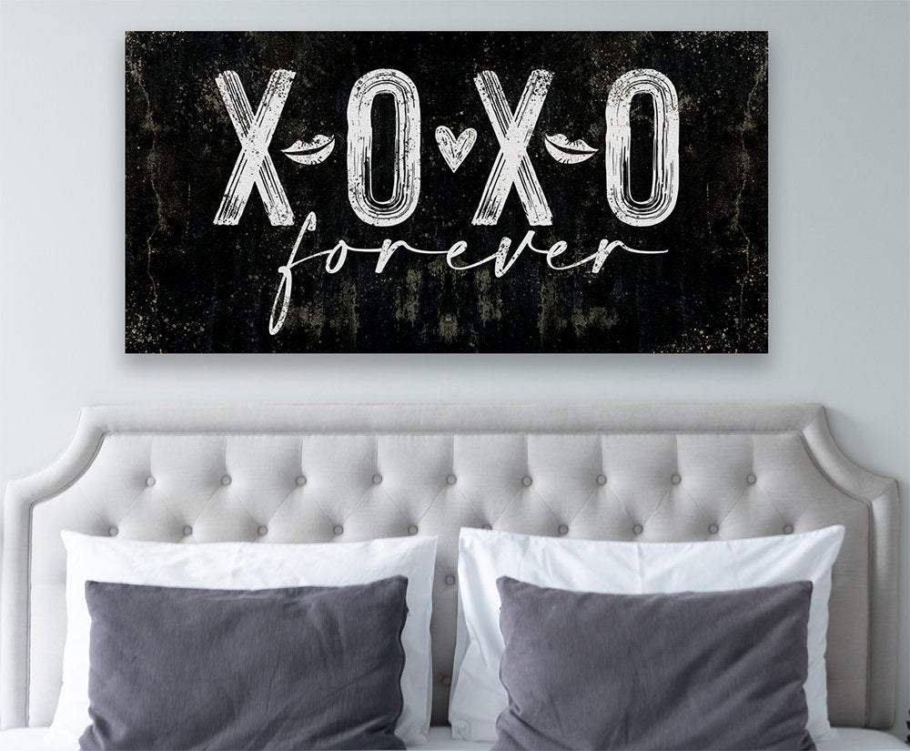 XOXO Hugs and Kisses - Canvas