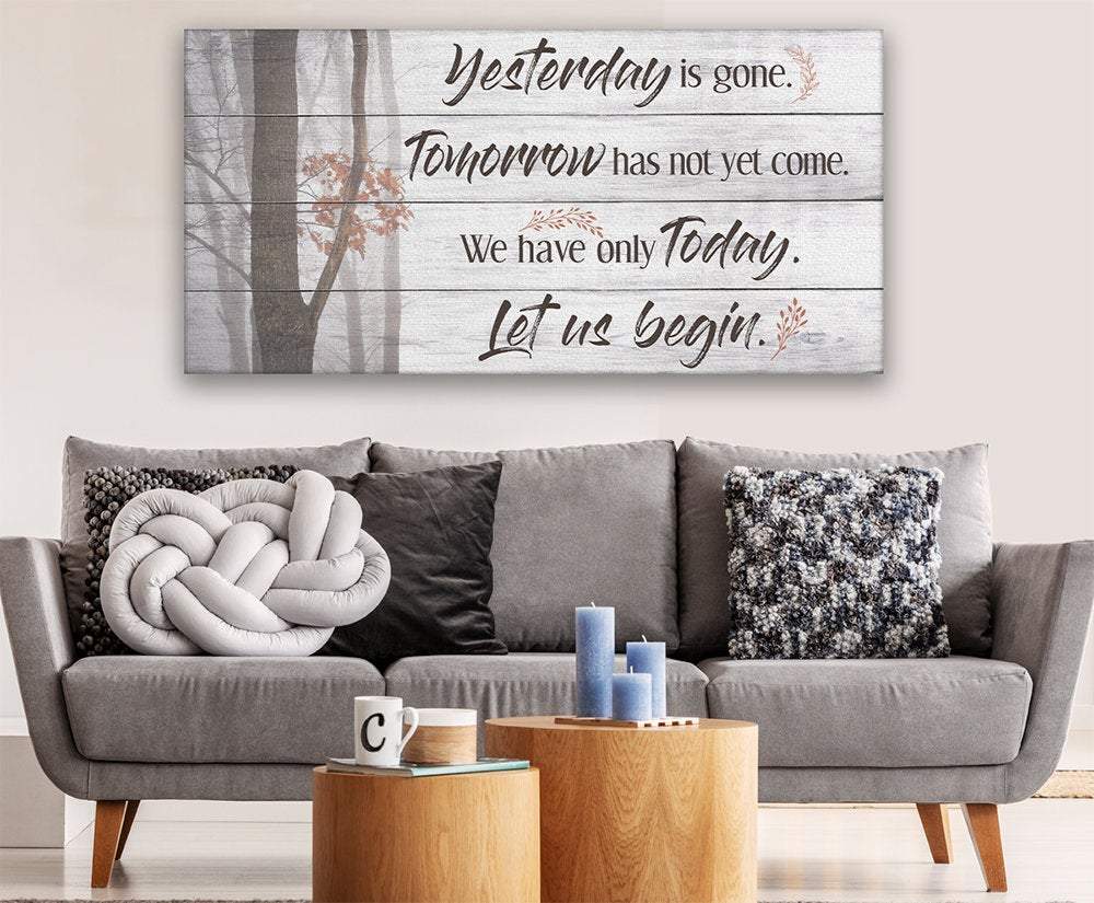 Yesterday Is Gone - Canvas
