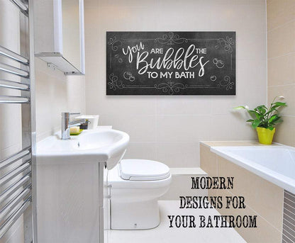 You Are The Bubbles - Canvas