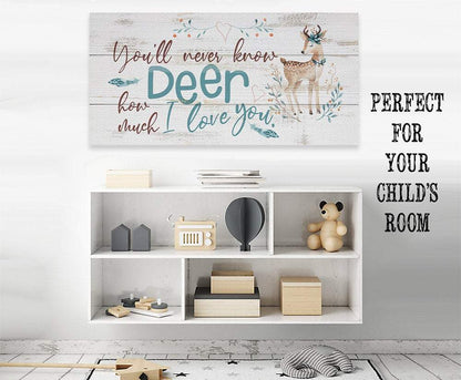 You'll Never Know Deer (Boy) - Canvas