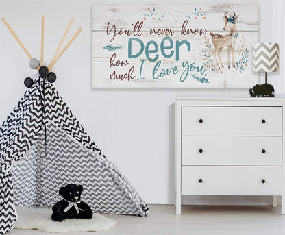 You'll Never Know Deer (Boy) - Canvas