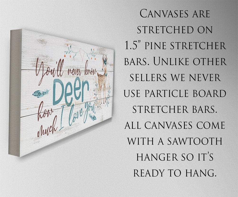 You'll Never Know Deer (Boy) - Canvas