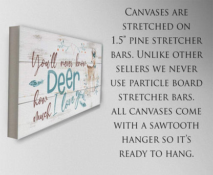 You'll Never Know Deer (Boy) - Canvas