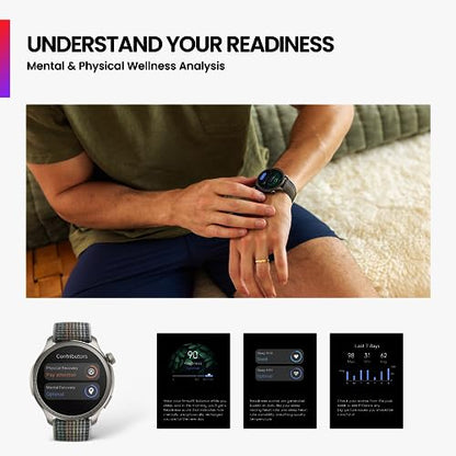 Amazfit Balance Smart Watch, AI Fitness Coach, Sleep & Health Tracker