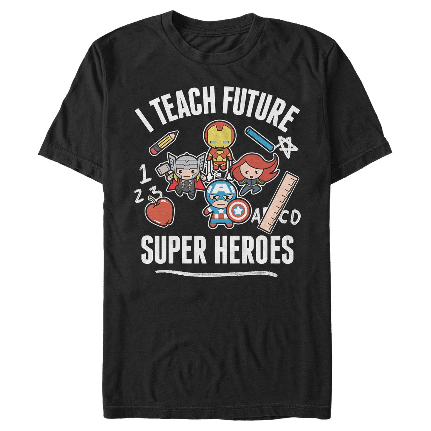 Men's Marvel Teach Future Supers T-Shirt