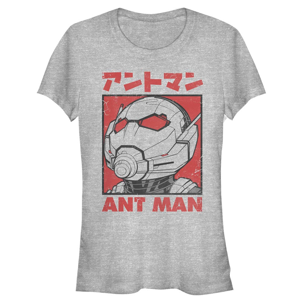 Junior's Marvel ANT MAN KANJI T-Shirt