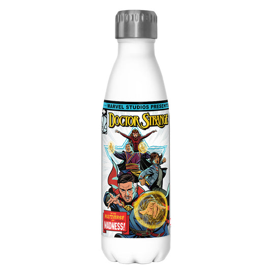 Drinkware Marvel Doctor Strange Comic Cover 17oz Stainless Steel Bottle