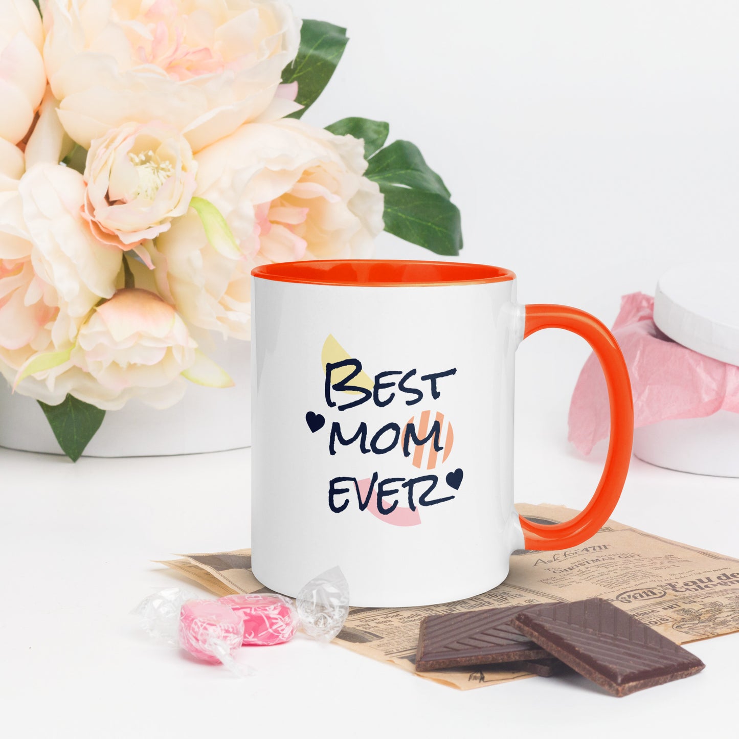 Best Mom Ever Mug with Color Inside